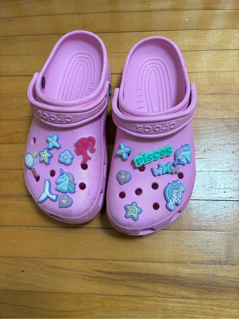 Pink Crocs - W9 - Picture 1 of 4